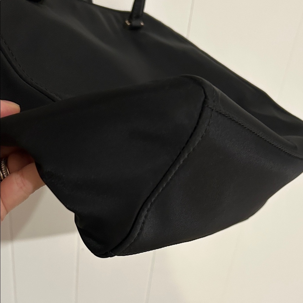 Kate Spade Triple Compartment Nylon Black Tote Bag - Picture 14 of 15